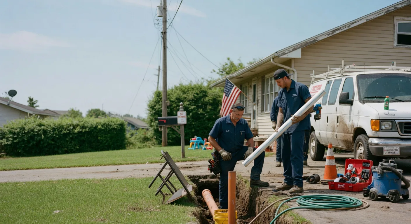 Clogged Drain Repair in Harrisburg, OH